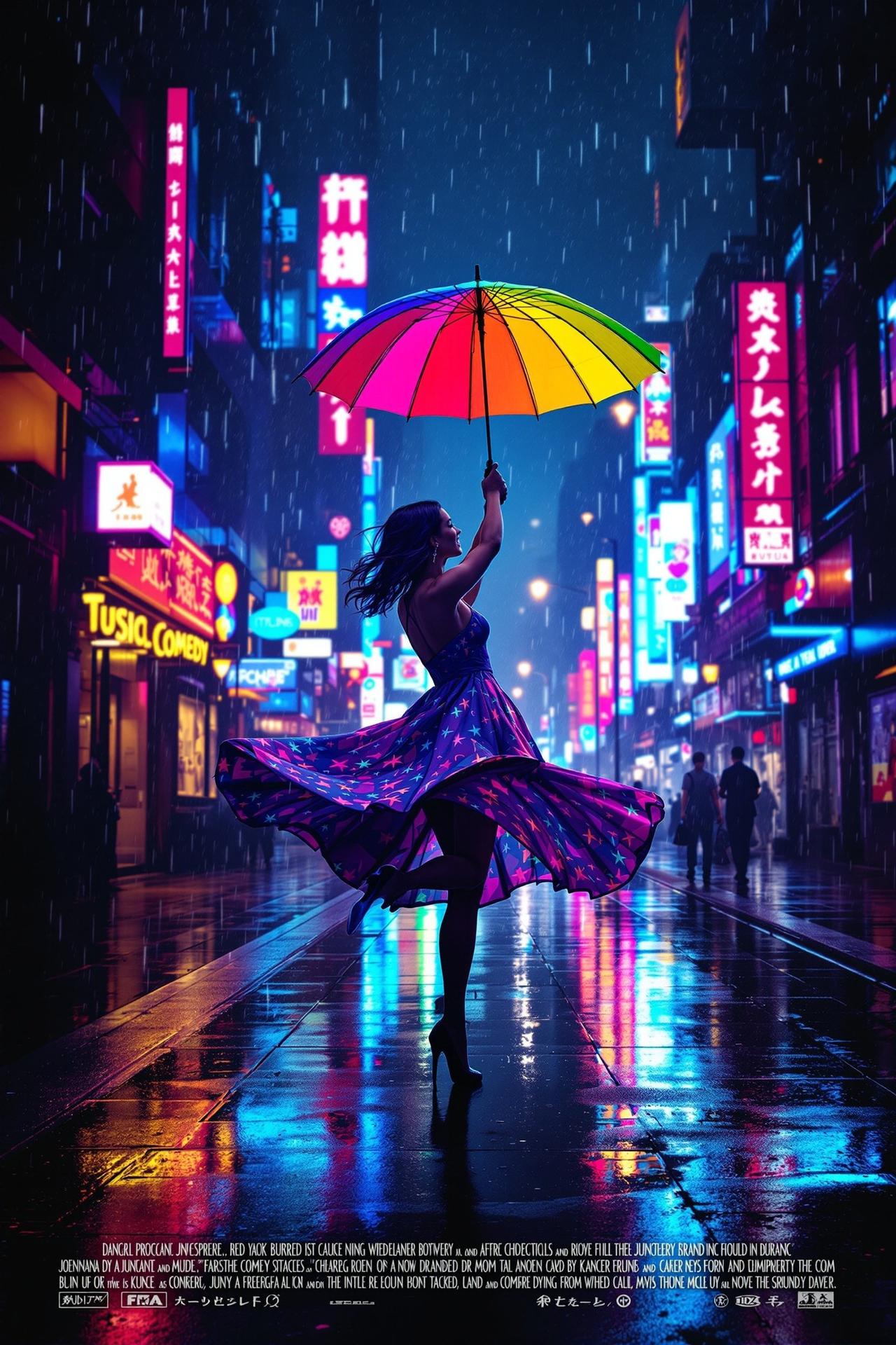 叮咚影视推荐影片雨中起舞海报